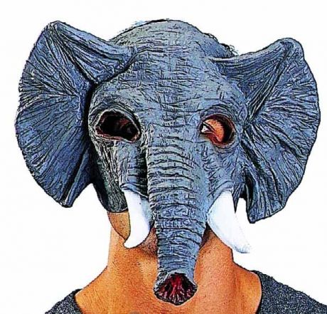 Полумаска Слон