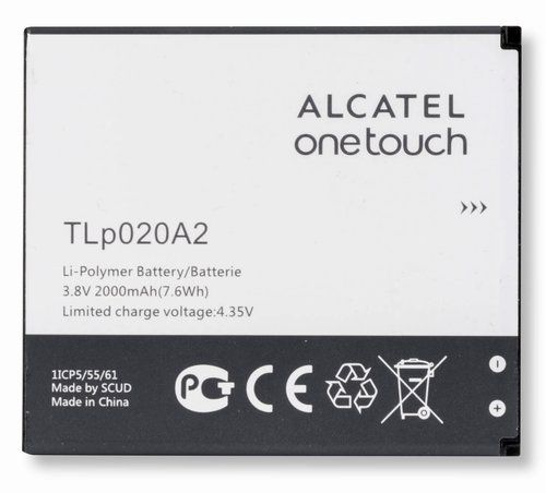 Аккумулятор Alcatel 5050X POP S3/5065D OneTouch POP 3 (TLi020A1/TLp020A1/TLp020A2) Оригинал