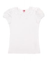 блузка белая для девочки 8-10 лет