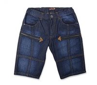 джинсовые бриджи для мальчика 7-11 лет