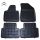Коврики резиновые в салон автомобиля Citroen C5 II черные Rezaw Plast (Польша) - 4 шт | Автоковрики из резины в машину Ситроен C5 2 арт 201201