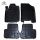 Коврики резиновые в салон автомобиля Citroen C3 черные Rezaw Plast (Польша) - 4 шт | Автоковрики из резины в машину Ситроен С3 арт 201203