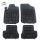 Коврики резиновые в салон автомобиля Citroen C2 черные Rezaw Plast (Польша) - 4 шт | Автоковрики из резины в машину Ситроен С2 арт 201216