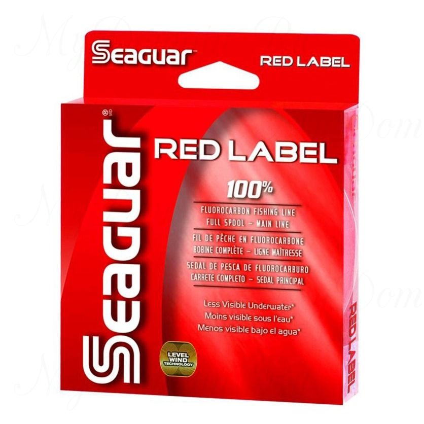 Леска флюорокарбоновая Seaguar Red Label 0,405 мм; 20 lb/9,1 кг; 175 ярдов/160 м.