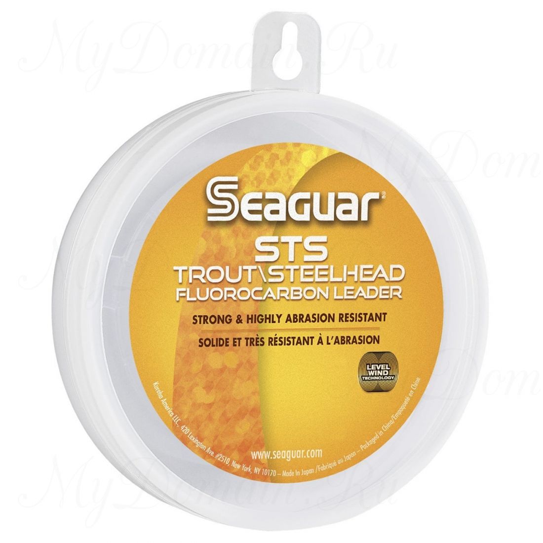 Поводковый материал из флюорокарбона Seaguar STS Salmon & Trout/Steelhead 0,165 мм; 4 lb/1,8 кг; 100 ярдов /91 м.