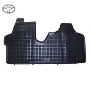 Коврики резиновые в салон автомобиля Toyota ProAce черные Rezaw Plast (Польша) - 1 шт | Автоковрики из резины в машину Тойота ПроЭйс арт 201225