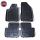 Коврики резиновые в салон автомобиля Fiat Bravo II черные Rezaw Plast (Польша) - 4 шт | Автоковрики из резины в машину Фиат Браво II арт 201501