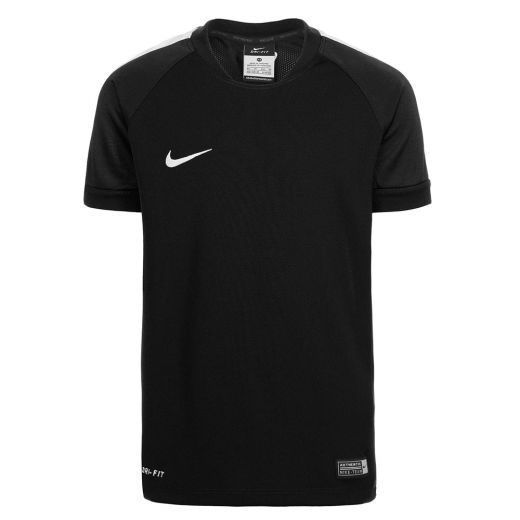 Детская футболка Nike Squad 15 тренировочная чёрная