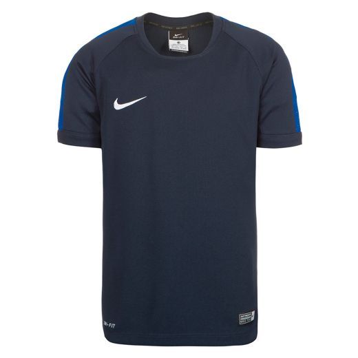Детская футболка Nike Squad 15 тренировочная тёмно-синяя