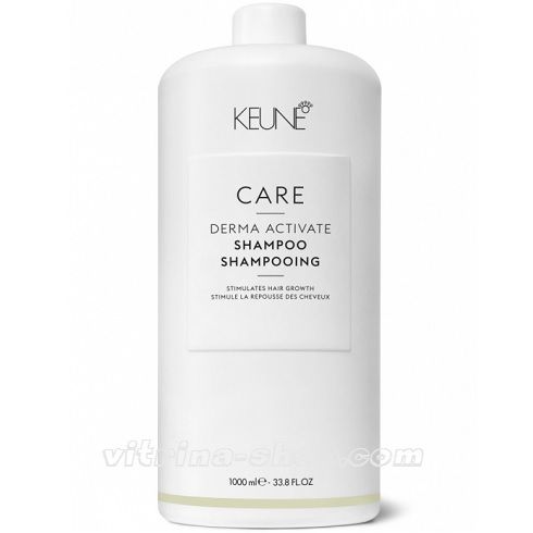 KEUNE Шампунь против выпадения волос / CARE Derma Activate Shampoo, 1000 мл. (21305) Кёне
