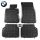 Коврики резиновые в салон автомобиля BMW 7 (F01) черные Rezaw Plast (Польша) - 4 шт | Автоковрики из резины в машину БМВ 7 Ф01 арт 200707