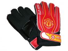 Перчатки вратарские - Манчестер Юнайтед красные