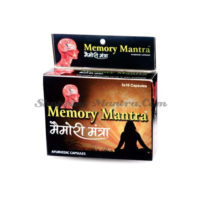 Мемори Мантра для мозга и нервной системы Дивиса | Divisa Herbal Memory Mantra Capsules