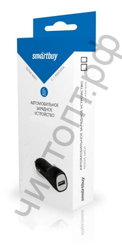 АЗУ SmartBuy® NOVA MKII с 1 USB выходом вых.ток 2.1А, 1USB, черное (SBP-1503)