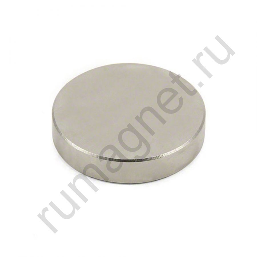 Неодимовый магнит диск 50x10 мм