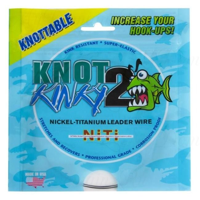 Титановый стрейч Knot2Kinky 1x7 thread, 0.102" (2,72 кг) кг) 10ft(3 м)