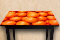 Наклейка на стол - Апельсин | Купить фотопечать на стол в магазине Интерьерные наклейки