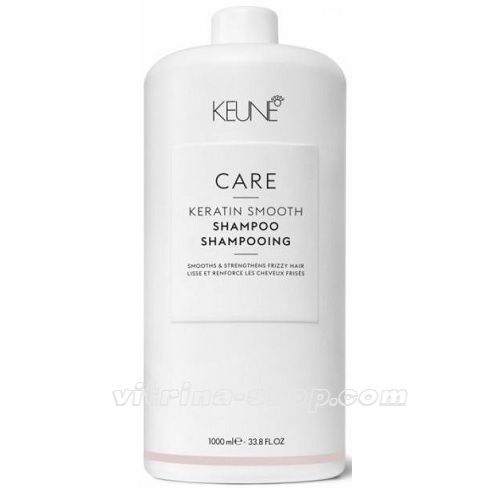 KEUNE Шампунь Кератиновый комплекс/ CARE Keratin Smooth Shampoo, 1000 мл. (21354) Кёне