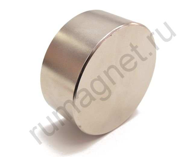 Неодимовый магнит диск 70x20 мм