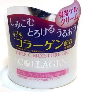 Daiso Japan глубокоувлажняющий гель-крем для лица с двойным Коллагеном, 40 г