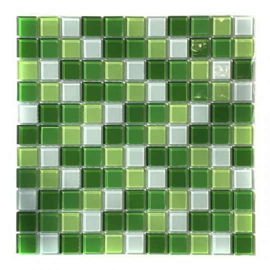 Мозаика стеклянная Aquaviva Cristall Green Light DCM173