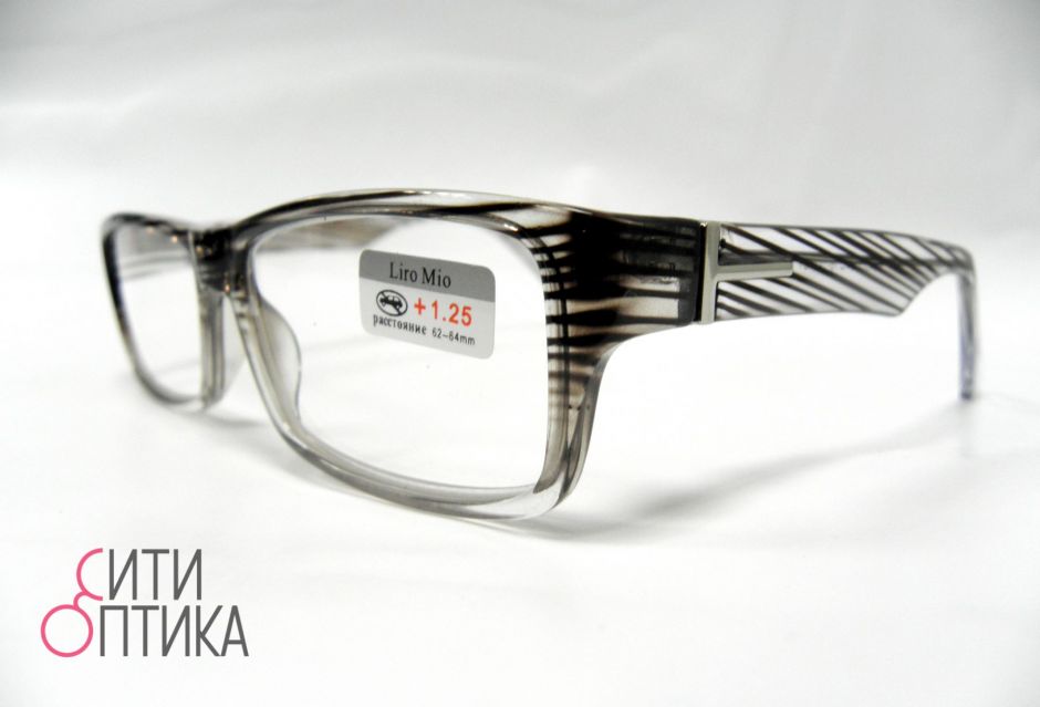 Готовые очки  с диоптриями +1.25 . Модель Liro Mio