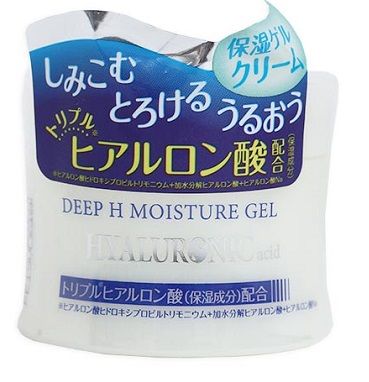 Daiso Japan глубокоувлажняющий отбеливающий гель-крем для лица с Гиалуроновой кислотой, 40 г