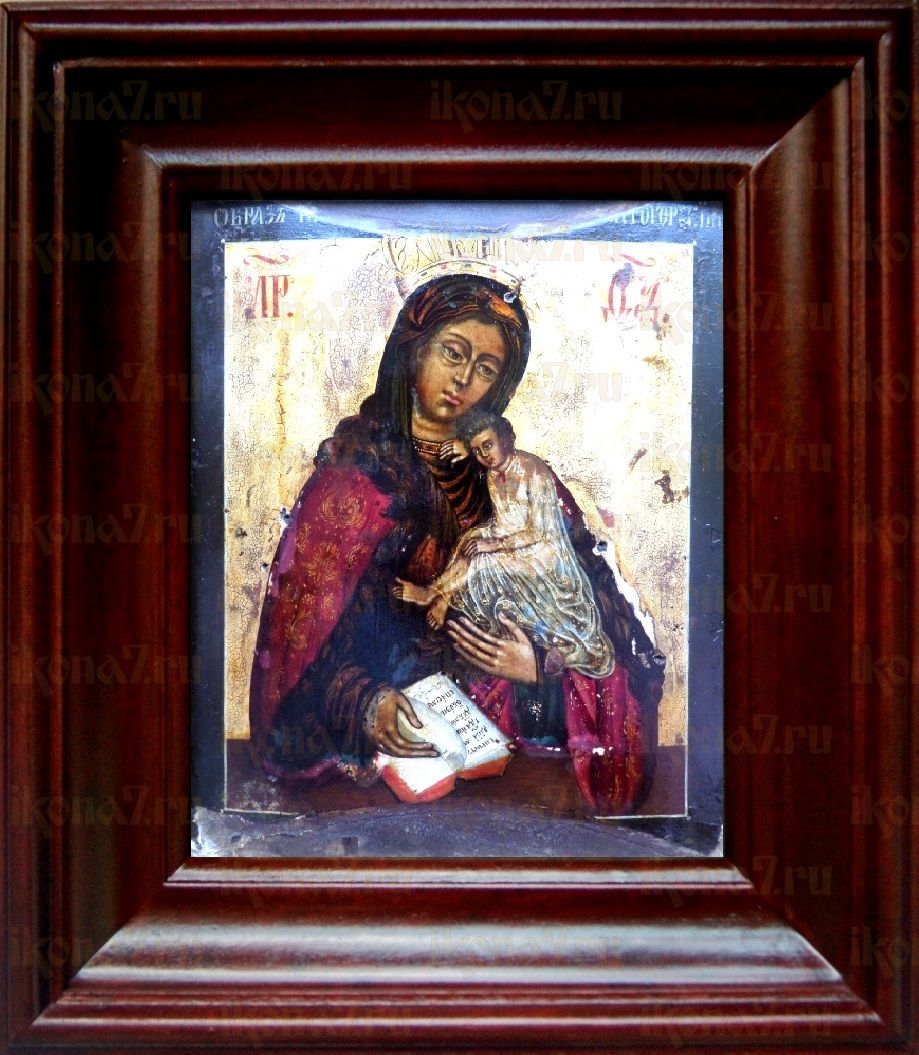 Воргольская икона Божьей Матери (21х24), простой киот