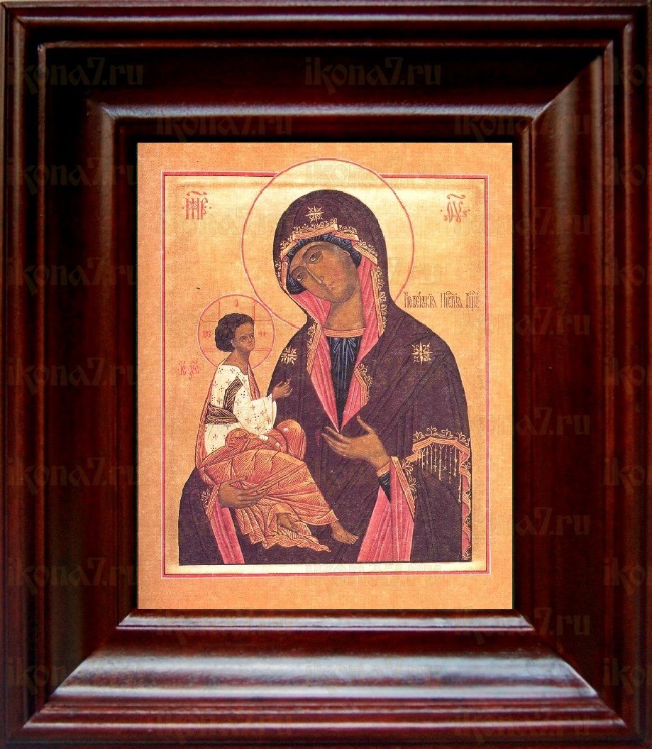 Гребневская икона Божьей Матери (21х24), простой киот