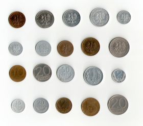 Польша 10 монет 1957-1990 (VF-XF)