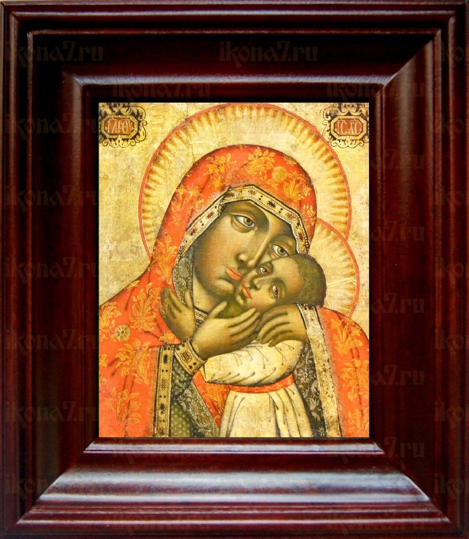 Дегтярёвская икона Божьей Матери (21х24), простой киот