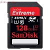 Карта памяти SDXC 128Gb Sandisk Class 10 Extreme 45MB/s (SDSDX-128G-X46)