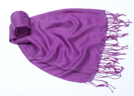 Фиолетовый шелковый шарф палантин, Санкт-Петербург, интернет магазин СПб