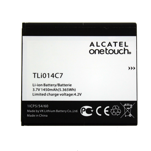 Аккумулятор Alcatel 4024D One Touch Pixi First (TLi014C7) Оригинал