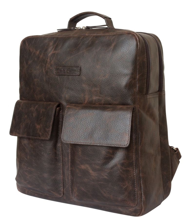 Кожаный рюкзак Terenzo brown 3033-04