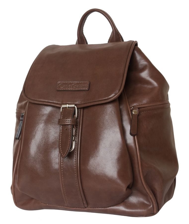 Женский кожаный рюкзак Aventino brown 3008-21