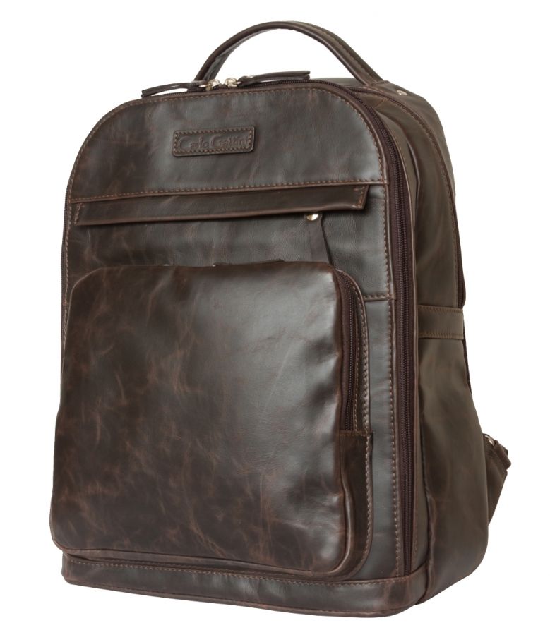 Кожаный рюкзак Montegrotto brown 3022-02