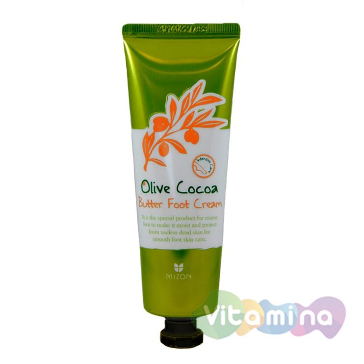 Крем для ног олива - Mizon Olive Cocoa Butter Foot Cream