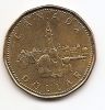 125 лет Конфедерации Канада, Парламент 1 доллар Канада 1992