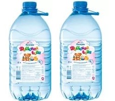 Доставка воды Пилигрим ДЕТСКИЙ 2 бутыли по 5 литров