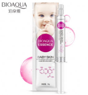 Осветляющая сыворотка для кожи лица «BIOAQUA»  Essence Baby Skin .(9552)