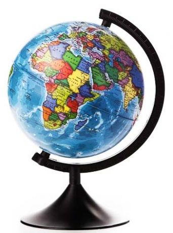Глобус Земли политический 210 мм