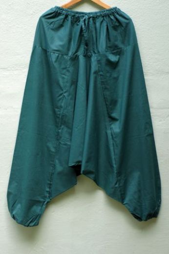 темно зеленые мужские штаны алладины (афгани) из хлопка, Москва, интернет магазин
