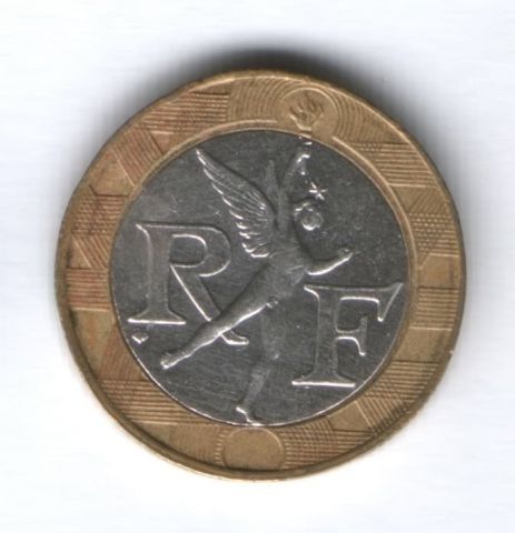 10 франков 1989 г. Франция