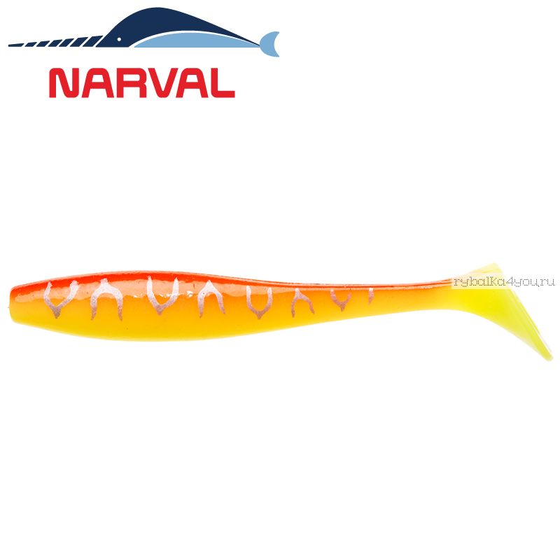 Мягкие приманки Narval Choppy Tail 10sm #009 Sunset Tiger (5 шт в уп)