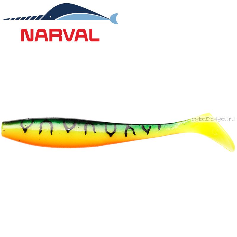 Мягкие приманки Narval Choppy Tail 10sm #006 Mat Tiger (5 шт в уп)