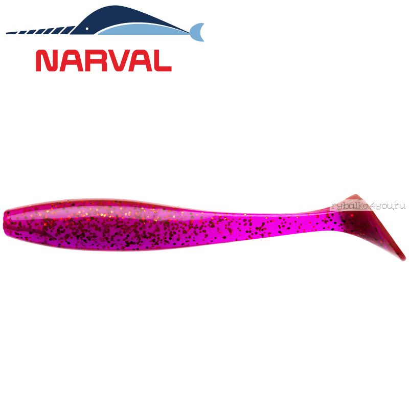Мягкие приманки Narval Choppy Tail 10sm #003 Grape Violet (5 шт в уп)