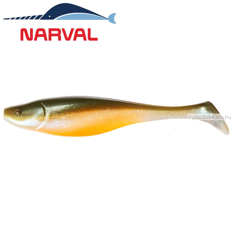 Мягкие приманки Narval Commander Shad 16sm #008 Smoky Fish (3 шт в уп)
