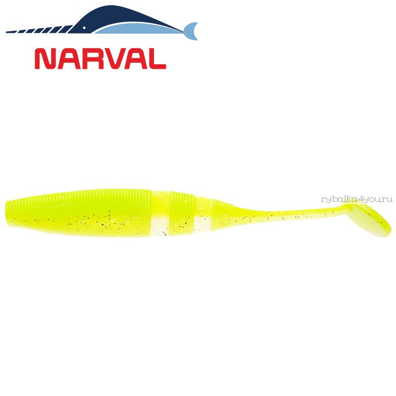 Мягкие приманки Narval Loopy Shad 12sm #004 Lime Chartreuse (4 шт в уп)