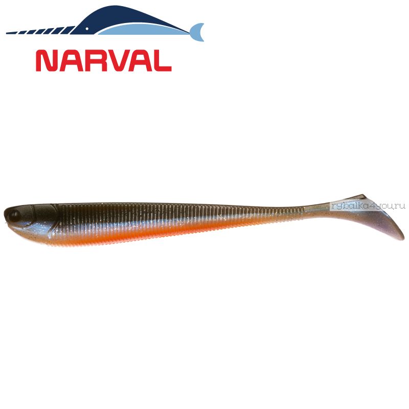 Мягкие приманки Narval Slim Minnow 11sm #008 Smoky Fish (5 шт в уп)